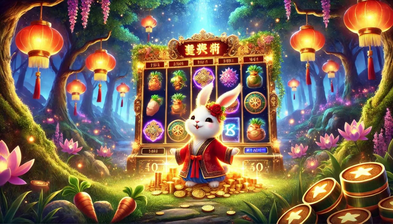 rg game game selection screen showing slots and bingo on mobile